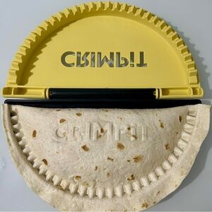“Crimpit” pocket sandwich/quesadilla maker